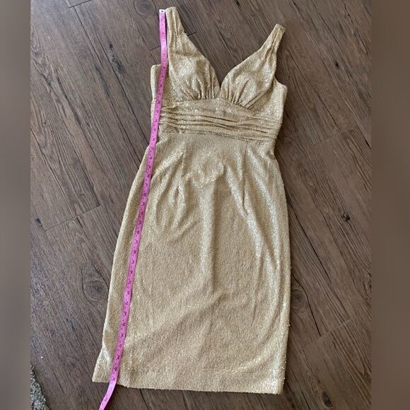 New Gorgeous Chiffon Sequins Cocktail Dress - Picture 9 of 15